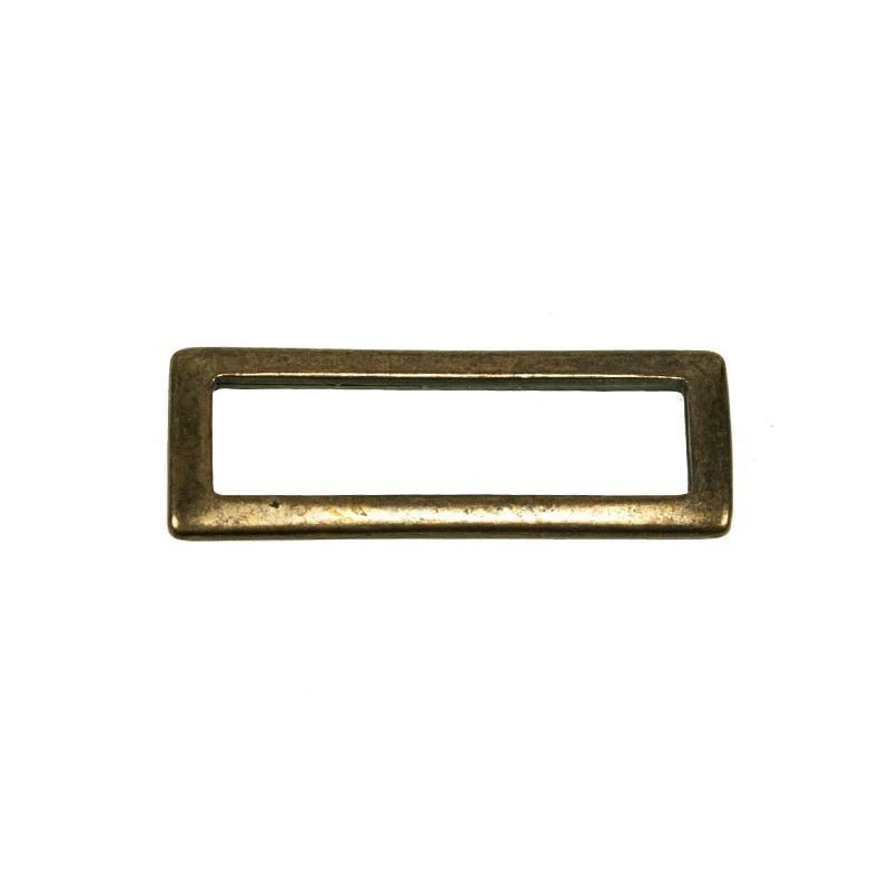 ZAMAK RECTANGULAR RING 40x10 MM VARIOUS COLOURS