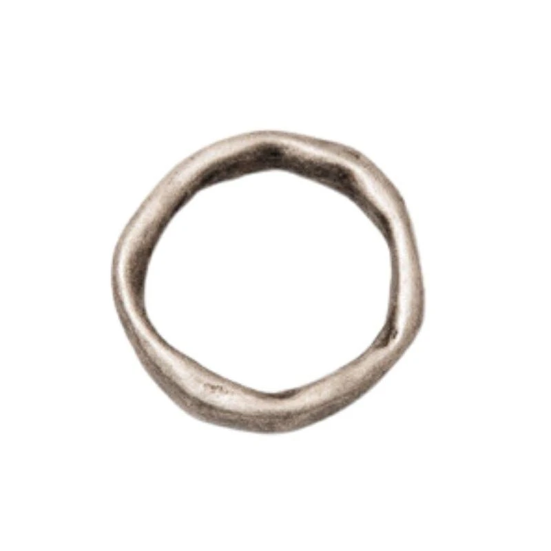 ROUND HAMMERED ZAMAK RING