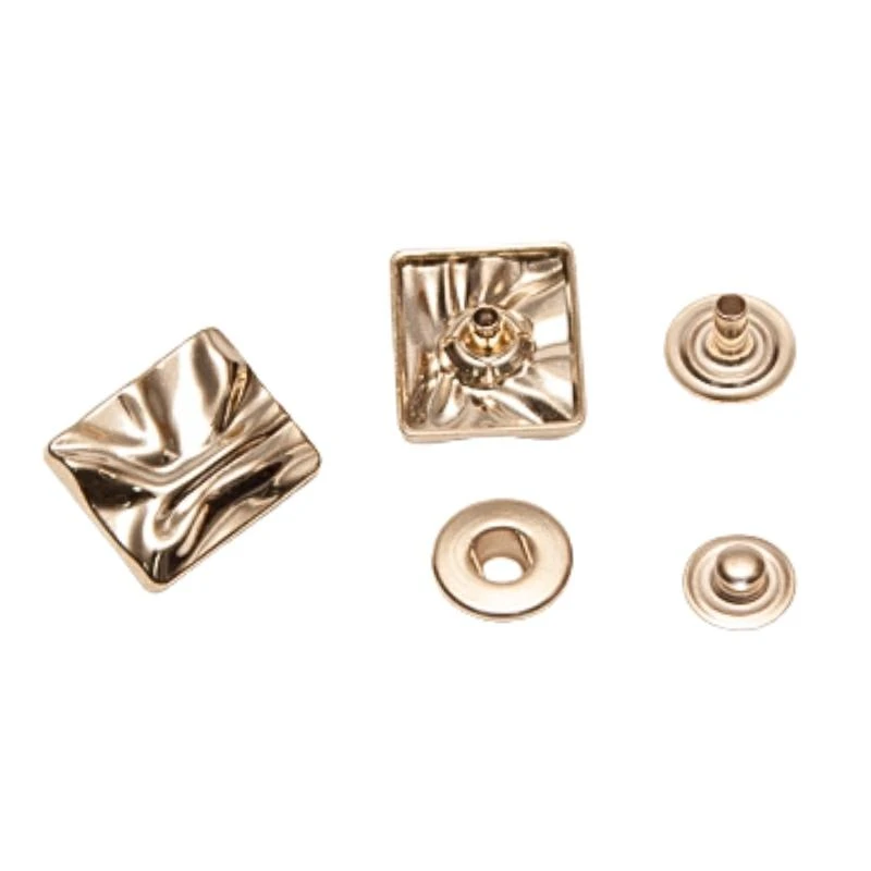 ZAMAK RECTANGULAR SNAP FASTENER VARIOUS SIZES AND COLOURS