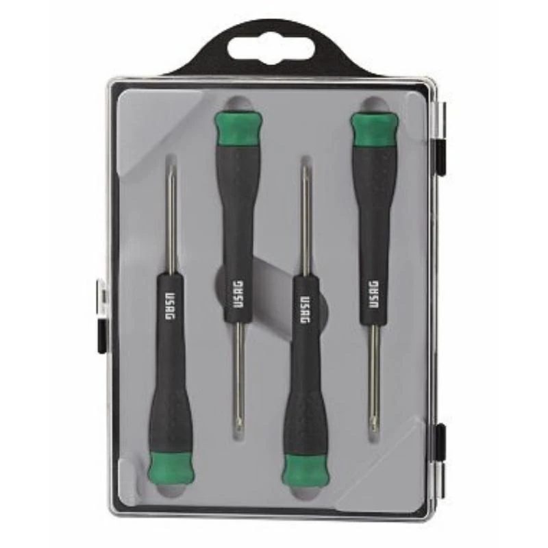 SET OF 4 TORX SCREWDRIVERS WITH BOX