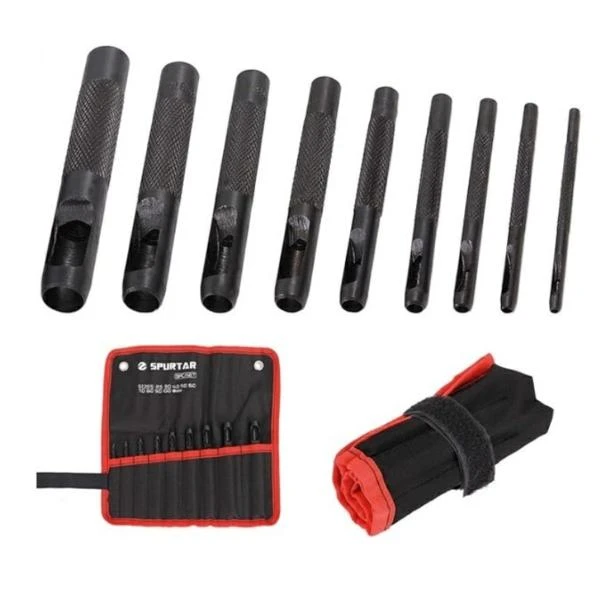 HAMMER DIE TOOL WITH ROUND HOLE AND ITS CASE