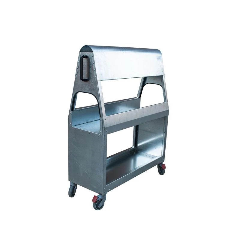 LEATHER TROLLEY