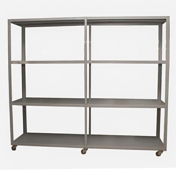 IRON SHELF WITH WHEELS