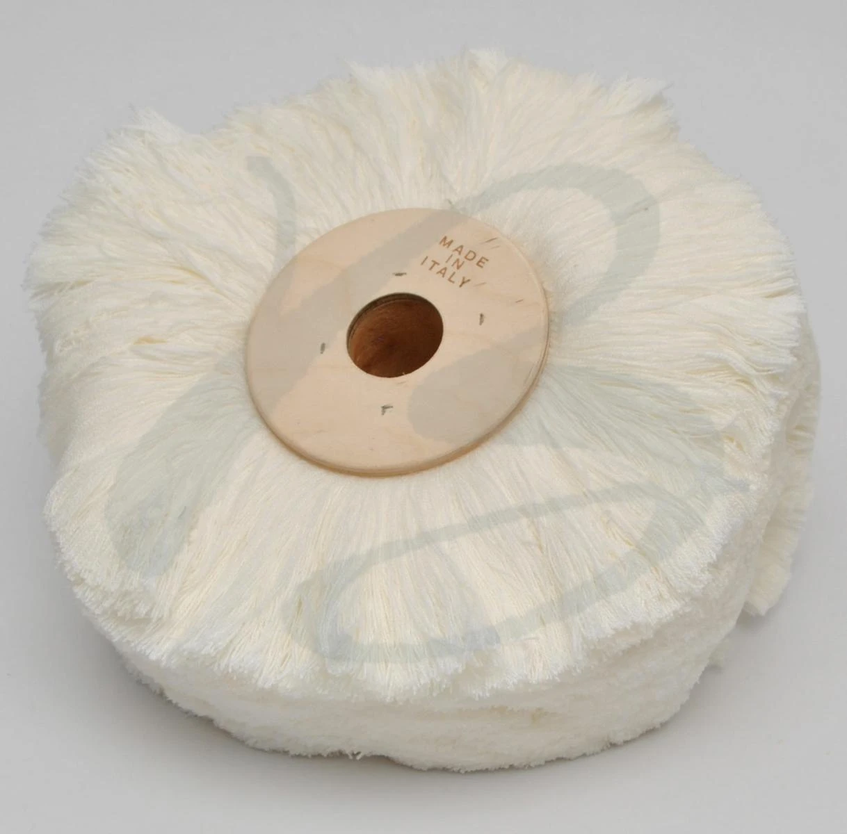 WHITE WOOL YARN BRUSH AVAILABLE IN VARIOUS MEASUREMENTS 