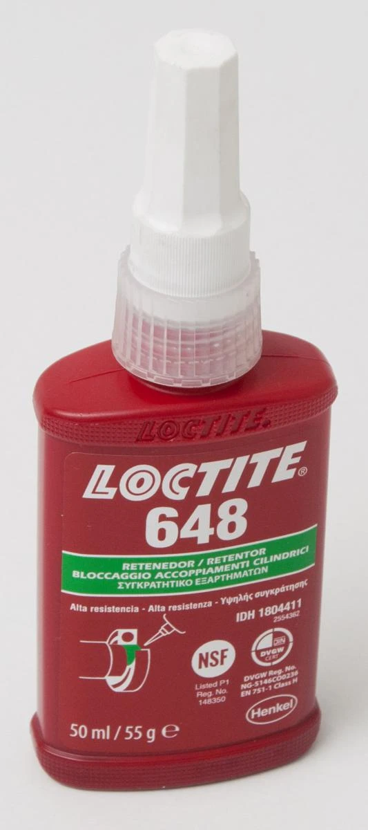 LOCTITE® 648 THREAD HOLDER GLUE ML 50 