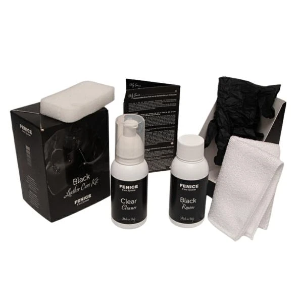 BLACK LEATHER CARE KIT