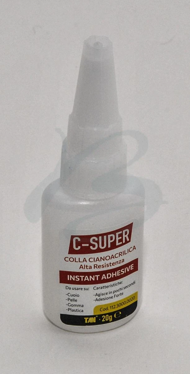 INSTANT UNIVERSAL CYANOACRYLIC GLUE IN 20 gr BOTTLE 