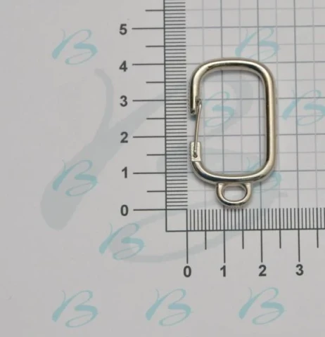 ZAMAK KEY RING NICKEL