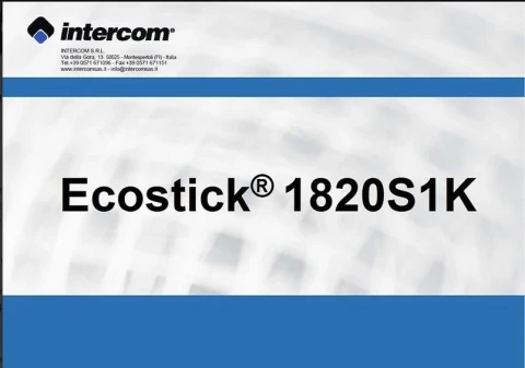 WATER BASED ADHESIVE ECOSTICK 1820S IN BAG 10 Kg