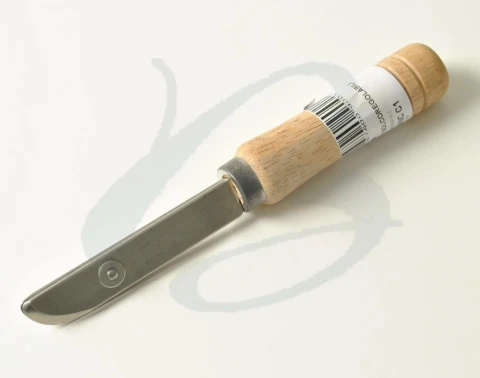 TOOL FOR LEATHER WITH WOODEN HANDLE 