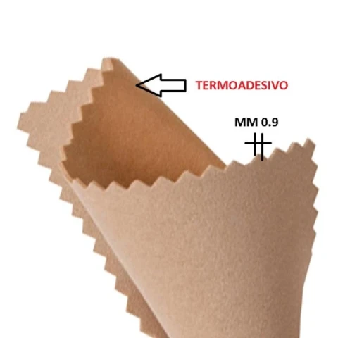 THERMOADHESIVE REINFORCEMENT "ST"  9 mm BEIGE