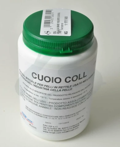 COLLA A BASE SOLVENTE ( CUOIO COL ) CONFEZIONE DA 1 KG