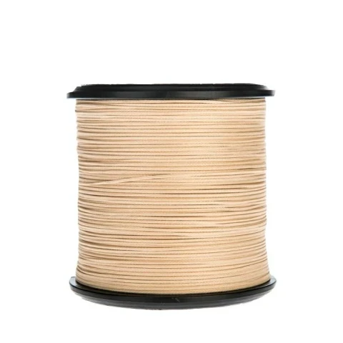 LUBRICATED BRAIDED YARN IN POLYESTER "LOGO" TITLE MM 1.0 MT 500 AVAILABLE IN VAR