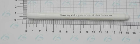 WATER ERASABLE PEN WHITE 