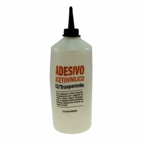 TRANSPARENT GLUE FOR LEATHER,GLASS,WOOD 500 GR 