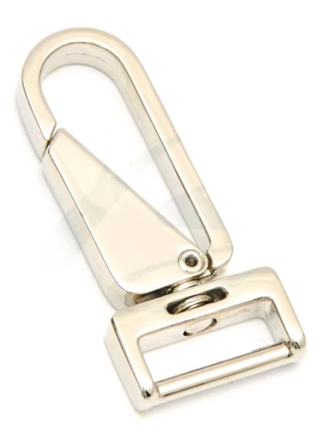 ZAMAK SNAP HOOK WITH RECTANGULAR RING IN VARIOUS COLOURS AND SIZES
