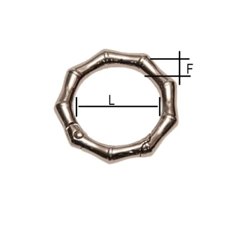 ZAMAK ROUND  SNAP HOOK VARIOUS SIZES AND COLOURS