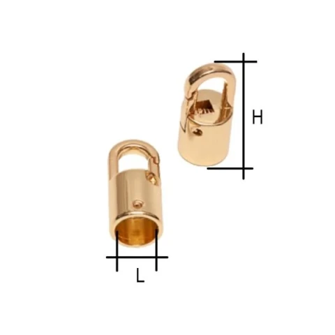 ZAMAK SNAP HOOK WITH SCREW VARIOUS SIZES AND COLOURS