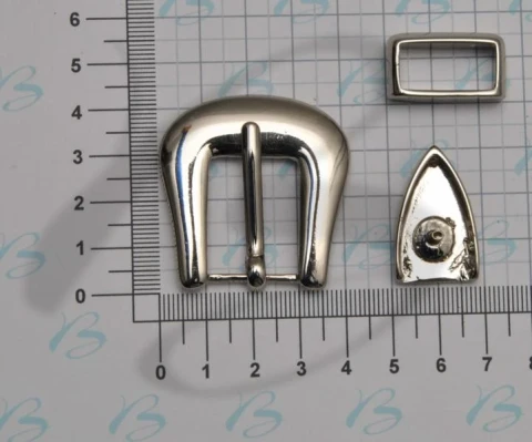 ZAMAK D-BUCKLE SET