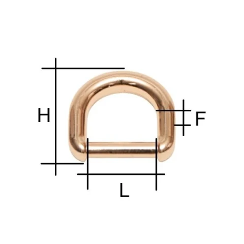 ZAMAK SQUARE HANDLE HOLDER VARIOUS SIZES AND COLOURS