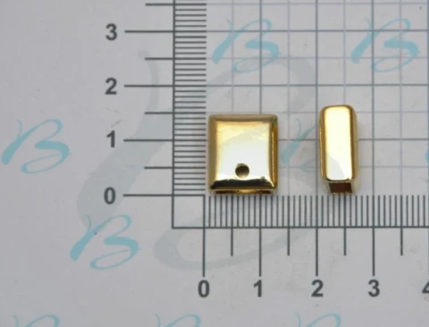 ZAMAK ORNAMENT 10x15mm VARIOUS COLOURS