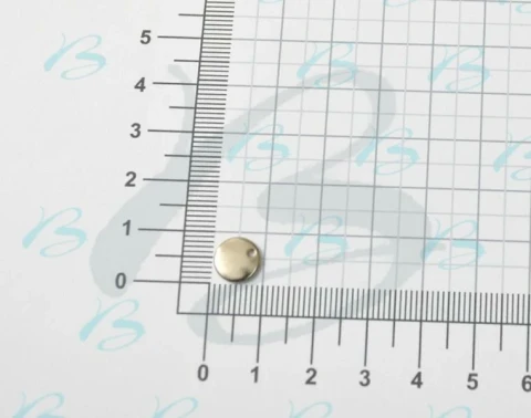 PLASTIC ROUND STUD WEIDTH 09 mm VARIOUS COLOURS 