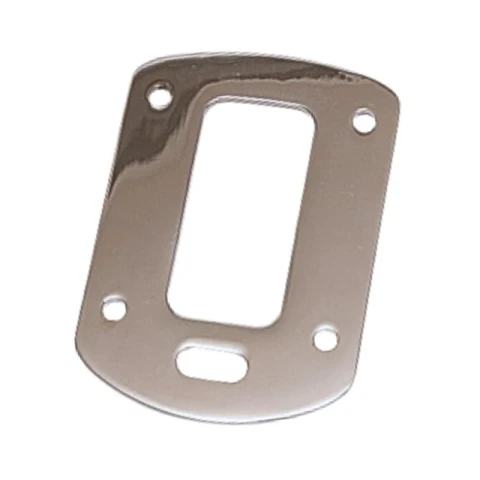 RECTANGULAR ZAMAK 'ORNAMENT WEIDTH 50 mm X HEIGHT 72 mm VARIOUS COLOURS