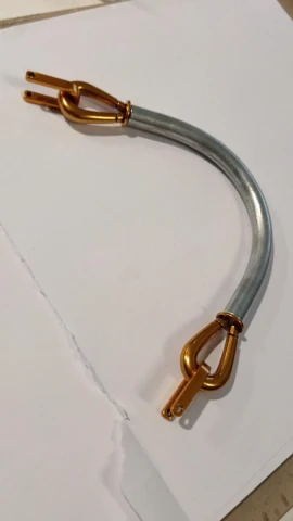 ZAMAK TUBULAR HANDLE IN VARIOUS SIZES AND COLOURS