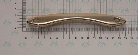 PLASTIC HANDLE,SIZE:160X20 mm WITH TWO HOLES 8 mm, VARIOUS COLOURS