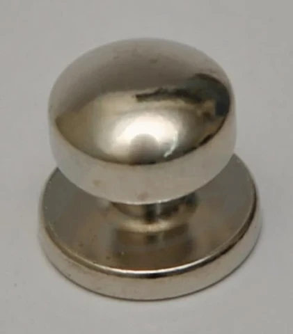 BRASS SCREW KNOB WITH ROUND HEAD 10x4x11X12 mm VARIOUS COLOURS SCREWS NOT INCLUD