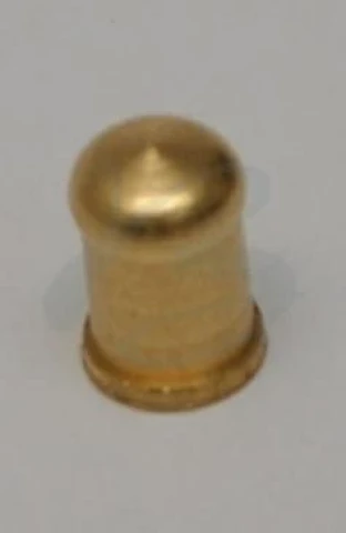 BRASS KNOB WITH ROUND HEAD THREADED WITHOUT SCREW Sx4xLxD mm  IN VARIOUS SIZES A