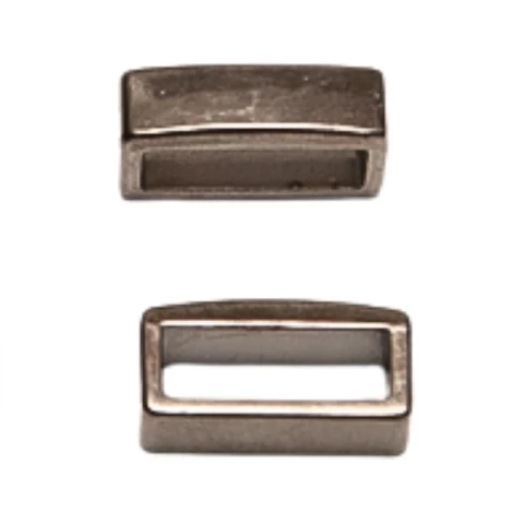 ZAMAK RECTANGULAR LOOP VARIOUS SIZES AND COLOURS