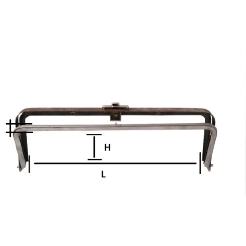 IRON RECTANGULAR BAG FRAME