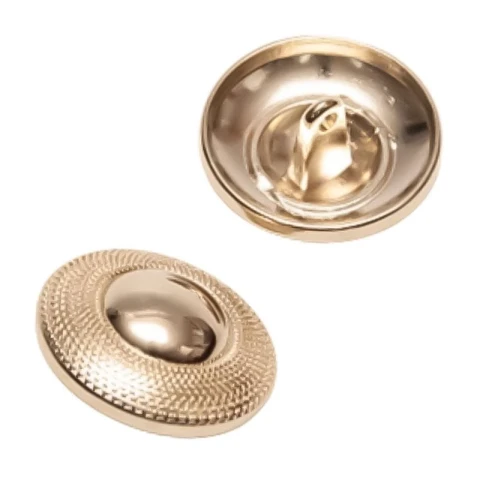 ZAMAK ROUND SEW-ON BUTTON,IN VARIOUS SIZES AND COLOURS: