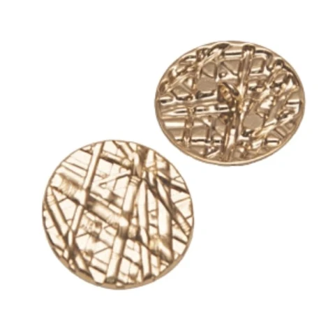 ZAMAK ROUND SEW-ON BUTTON,IN VARIOUS SIZES AND COLOURS: