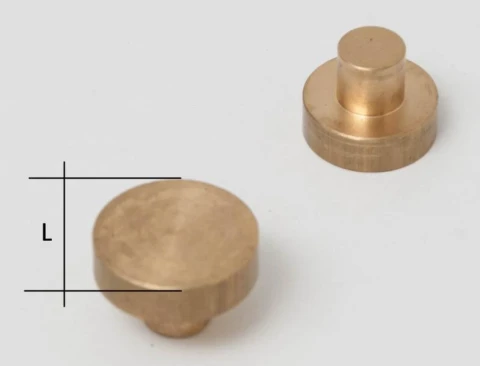 ROUND BRASS BASE FOR PRESS AVAILABLE IN VARIOUS SIZES 