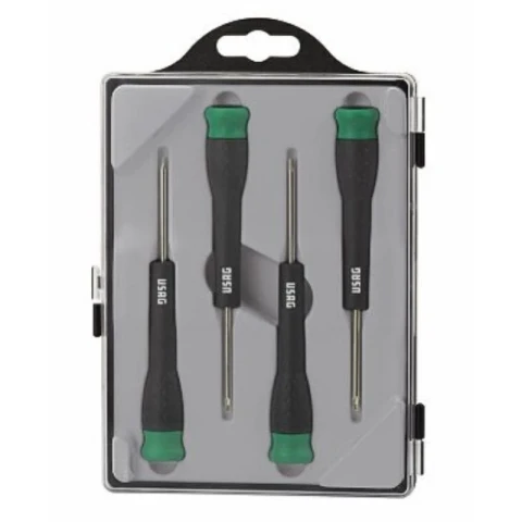 SET OF 4 TORX SCREWDRIVERS WITH BOX