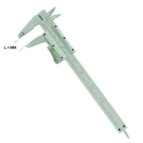 CALIPER IN HARDENED STAINLESS STEEL WITH LEVER LOCK  AVAILABLE IN VARIOUS MEASUR