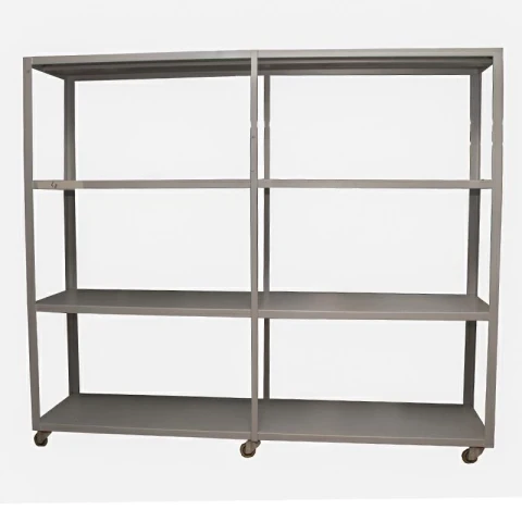 IRON SHELF WITH WHEELS