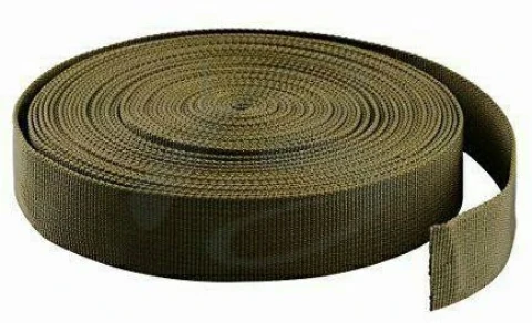 POLYESTER TAPE WIDTH MM 40 MESTRE FOR STRAPS AVAILABLE IN VA RIOUS COLOURS