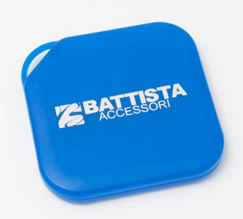 POLYPROPYLENE MASK CASE 115 mm WITH "BATTISTA ACCESSORI" LOG O AVAILABLE IN VARI