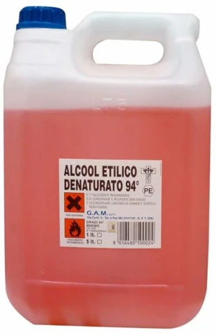 ALCOOL ETILICO DENATURATO 94 LT -- PADRE