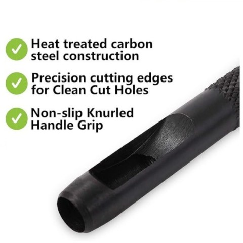 HAMMER DIE TOOL WITH ROUND HOLE AND ITS CASE