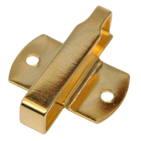 Rectangular iron attachment for clothes hanger with two holes