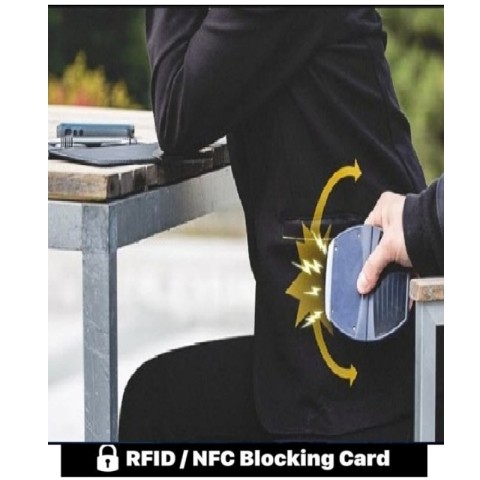 POLYESTER LINING WITH RFID SHIELDING