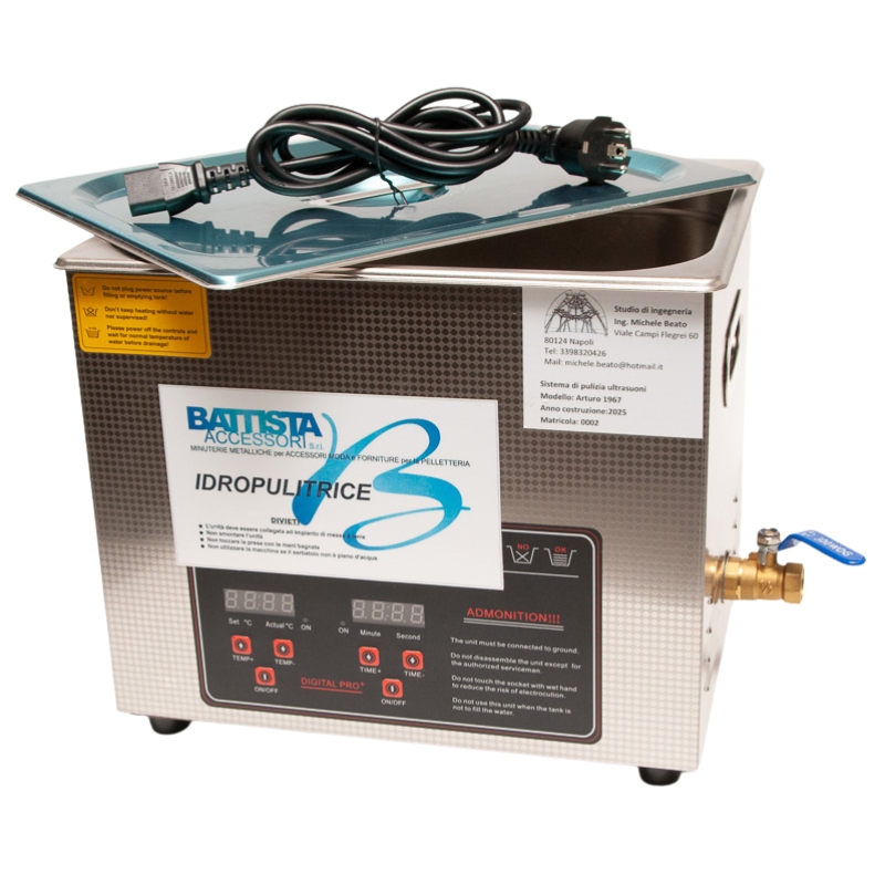 ULTRASONIC CLEANER "ARTURO1967"